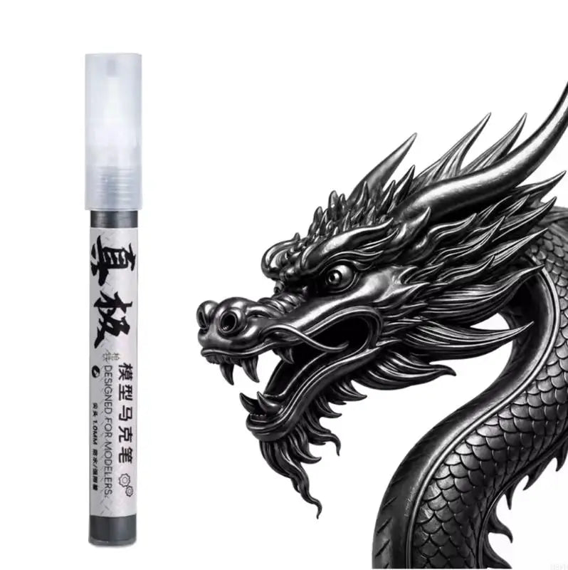 Metallic Paint Marker Pen – 8 Colors, 1.5mm Tip for Models
