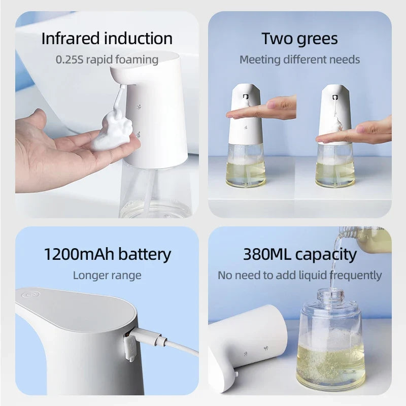 Automatic Touchless Foam Soap Dispenser 380ml | Sensor