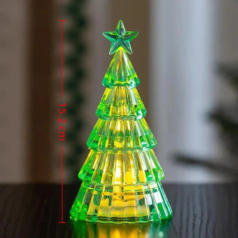 Mini LED Luminous Christmas Tree Ornament | Tabletop Xmas Decor