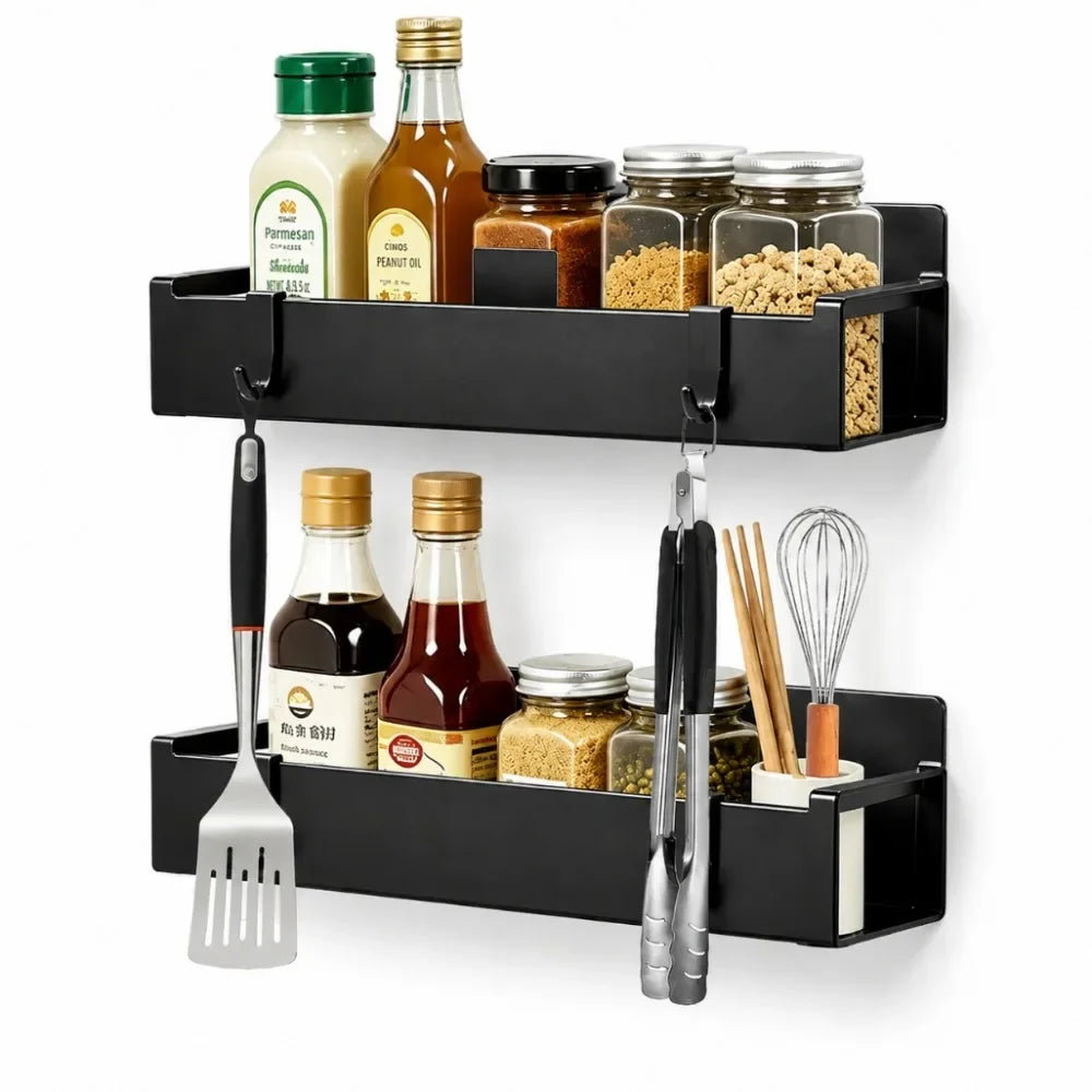 Magnetic Spice Rack Organizer – Fridge, Oven & Air Fryer