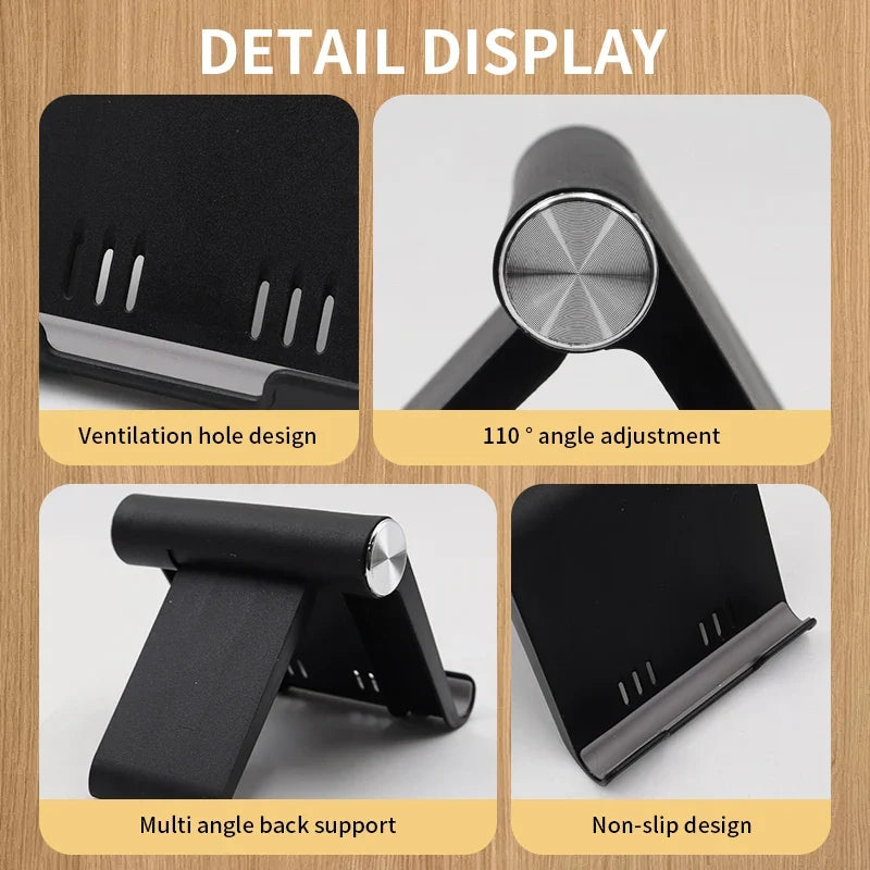 Universal Foldable Desk Phone & Tablet Stand – All Devices