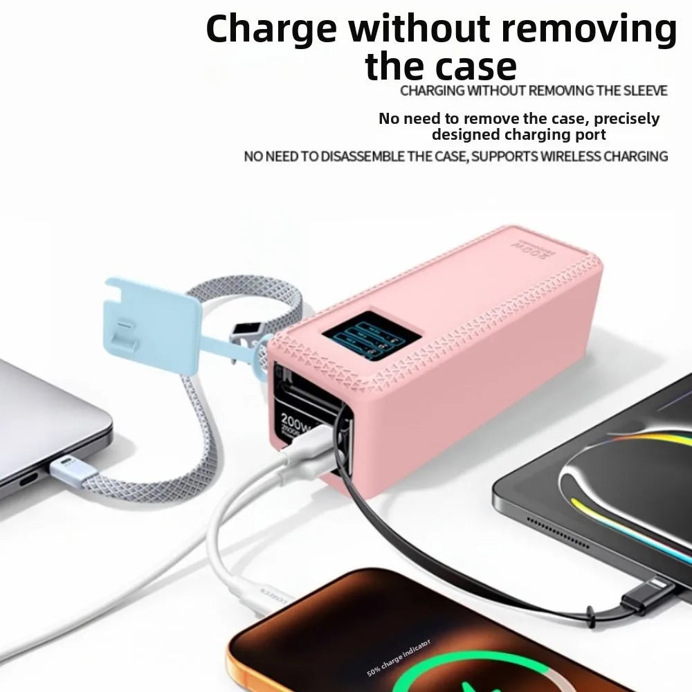 Silicone Case for UGREEN 200W 25000mAh Power Bank PB728