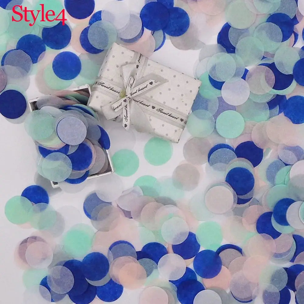 Round Confetti Tissue Paper 10g – Wedding & Party Decor