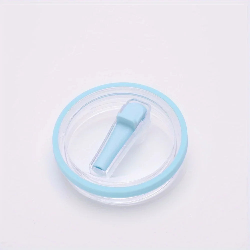 40oz Replacement Cup Lid with Folding Straw – Threaded Fit