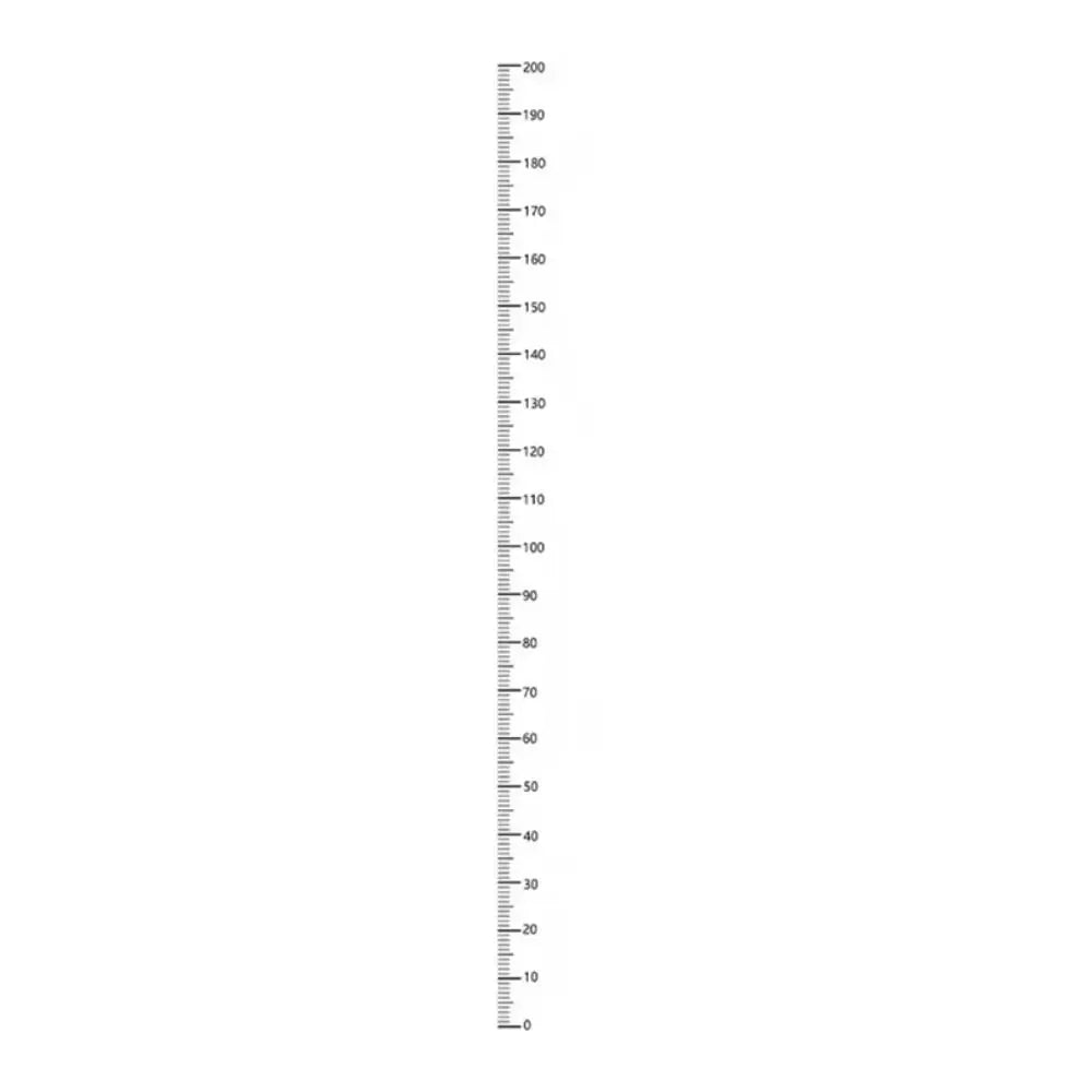 Waterproof Height Measurement Wall Sticker – 2M PVC