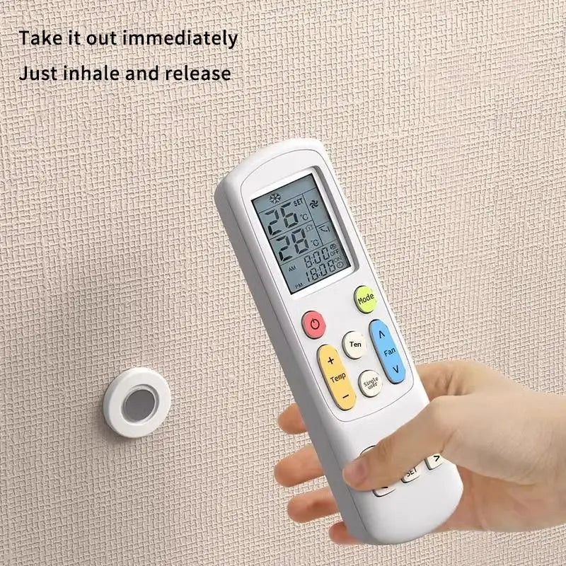 No-Drill Magnetic Remote Holder Wall Mount – 1/2/3/5 Pack