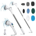 Cordless Electric Spin Scrubber 8-in-1 with LED Night Light