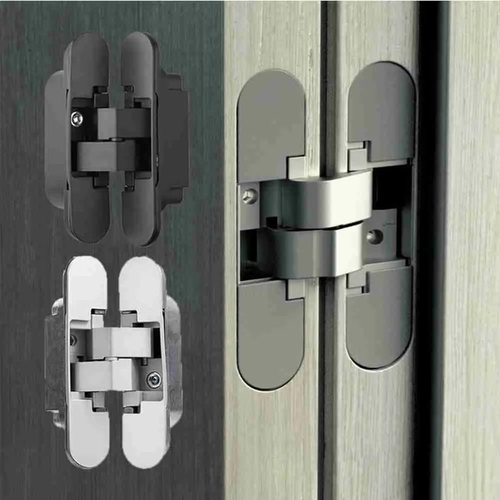 Hidden Cross Hinge – Concealed Folding Door Hinge Stainless Steel