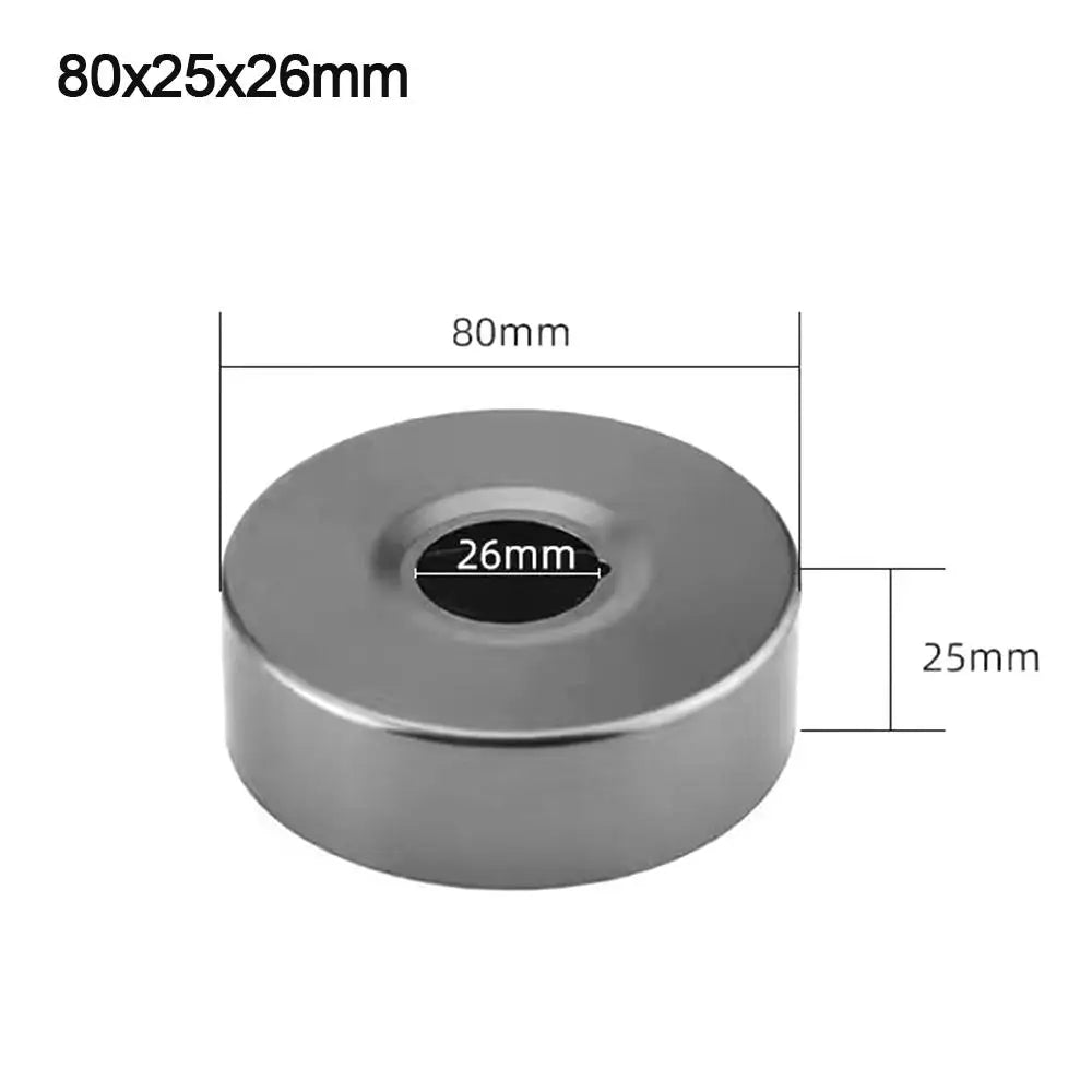 Round Stainless Steel Pipe Cover – Faucet Decorative Cap