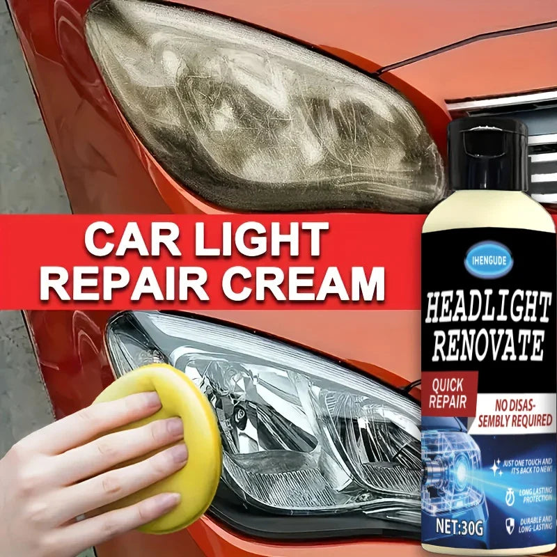 Headlight Restoration Kit – Ceramic Coating, Removes Yellowing