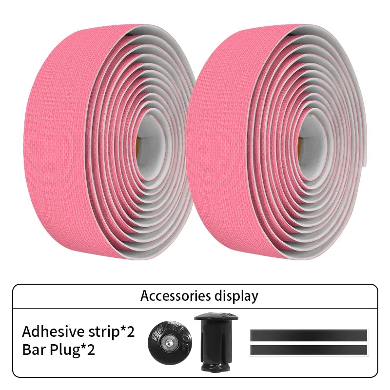 BUCKLOS Silicone Road Bike Handlebar Tape – Soft Bar Wrap