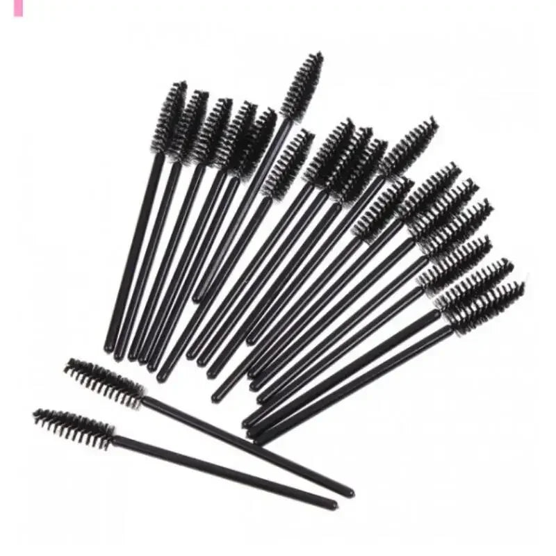 50Pcs Disposable Mascara Wands & Eyelash Extension Brushes