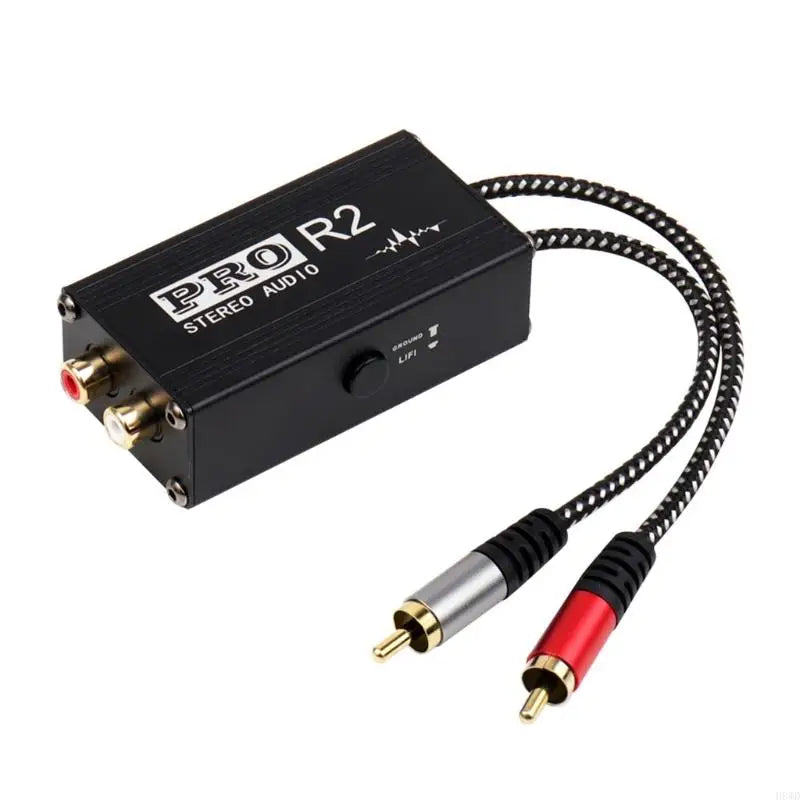 2-Channel RCA Audio Isolator – Stops Ground Loop Noise