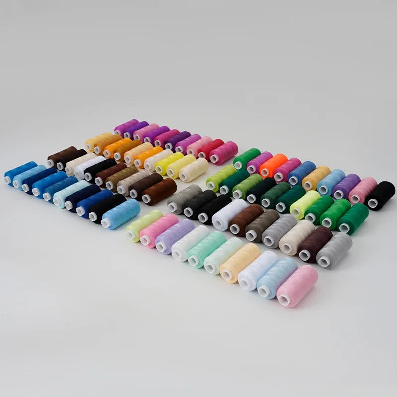 80-Color 402 Polyester Sewing Thread Set – 400 Yards Per Spool