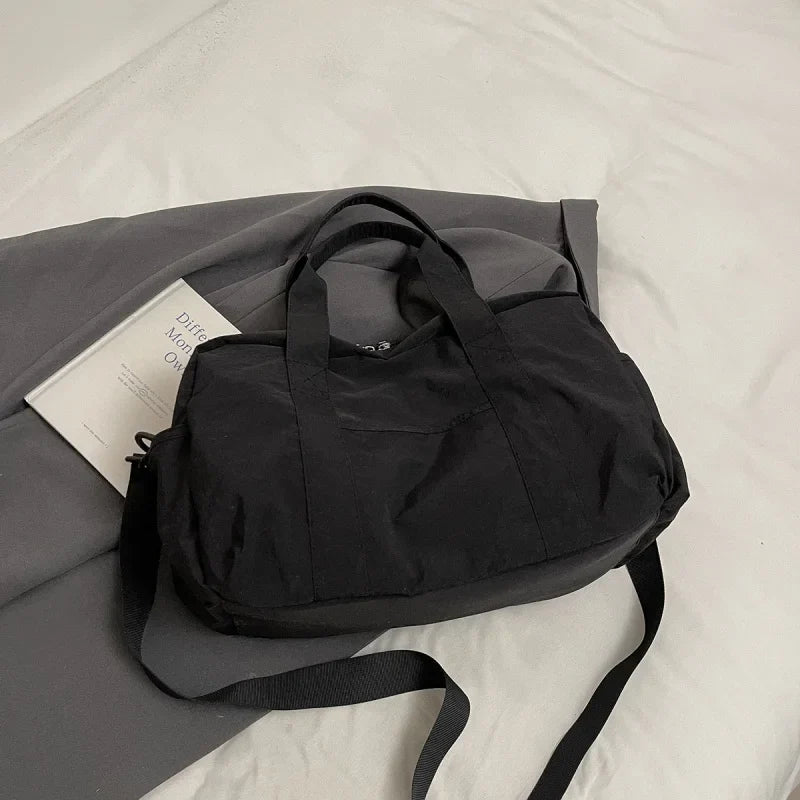 Large-Capacity Nylon Travel & Yoga Duffel Bag – Unisex