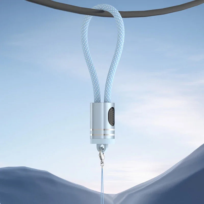 PD 60W Short USB-C Fast Charging Cable 18cm – iPhone & Android