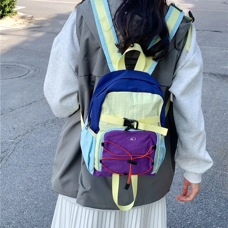 Nixie Color-Block Waterproof Outdoor Backpack | Lightweight