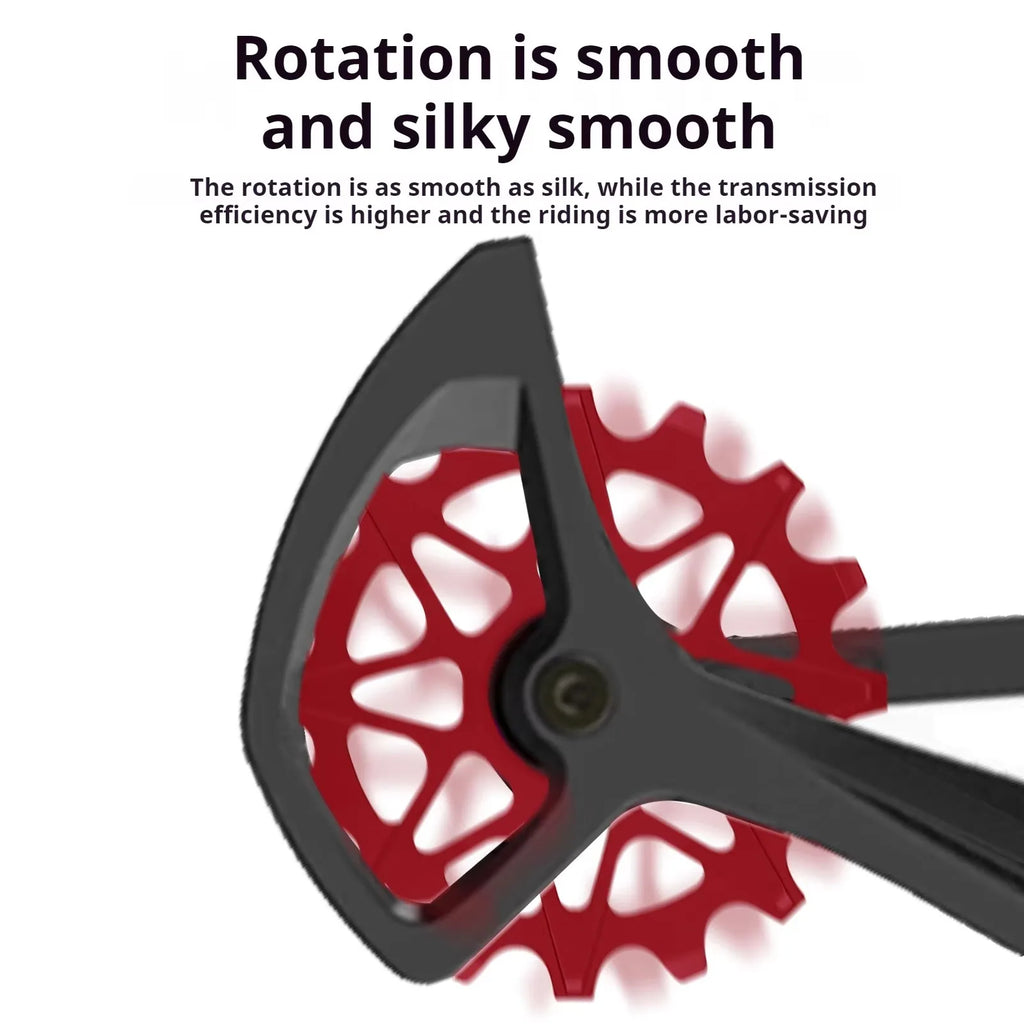 ENLEE Ceramic Bearing Aluminum Jockey Wheel – MTB Derailleur Pulley