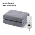Electric Heated Blanket 220V | Auto Thermostat Plush Warmer