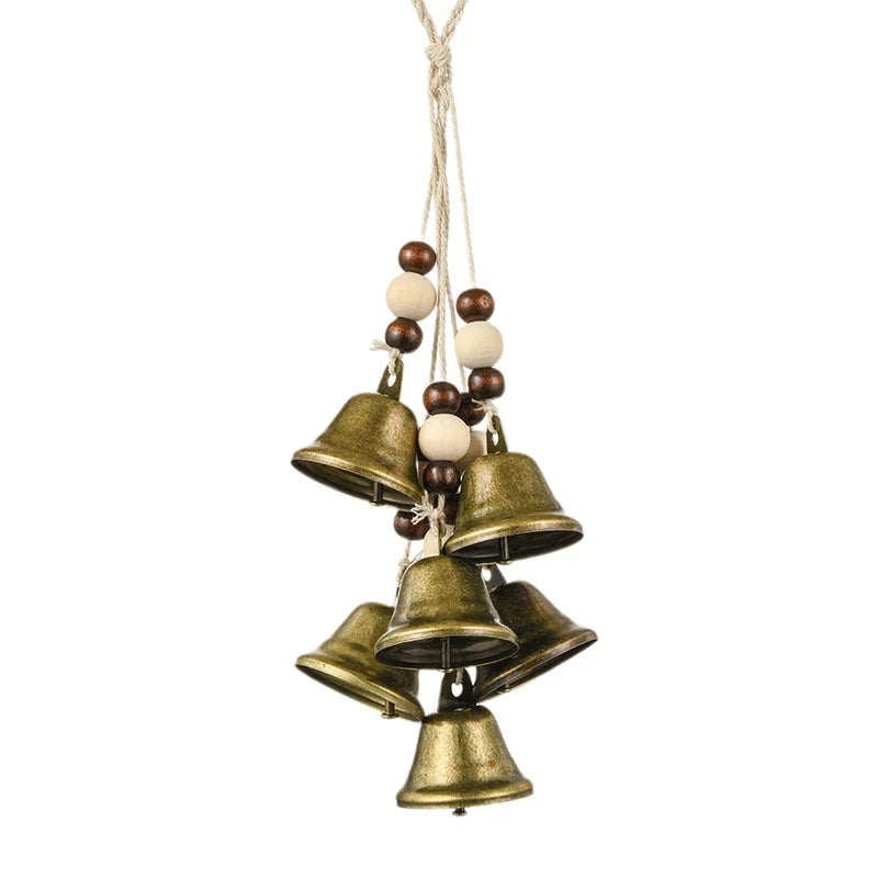 Vintage Hanging Bell Décor – Magic Wind Chimes for Doors