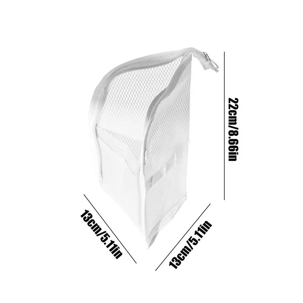Waterproof Stand-Up Travel Toiletry Bag | Toothbrush Holder