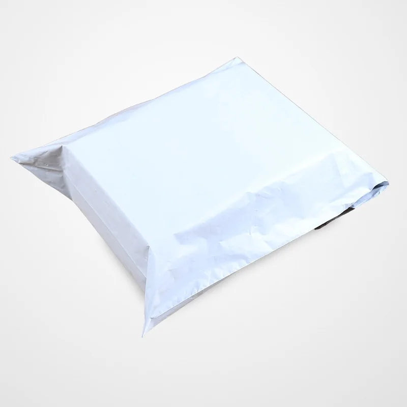 White Self-Seal Courier Bags – Bulk Plastic Mailing Pouches