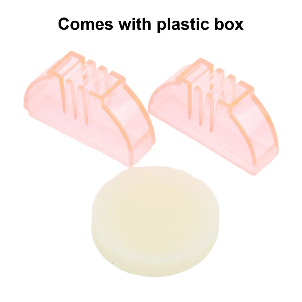 Natural Beeswax Thread Conditioner with Pink Storage Box