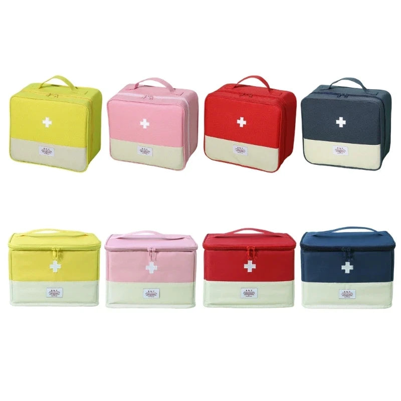 Waterproof First Aid Storage Bag | Camping Home Travel Organizer