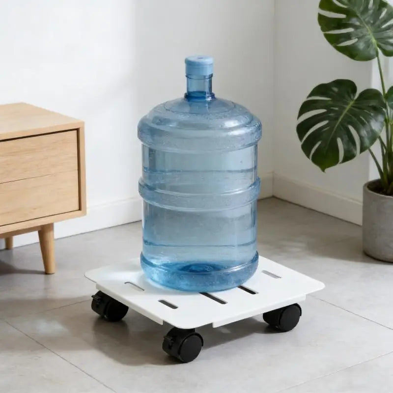 Mobile Plant Pot Tray with Wheels – Heavy Duty Rolling Trolley