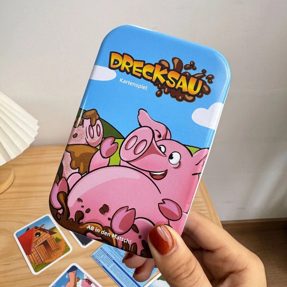 Cartoon Card Board Game Set – Chicken, Black Sheep | Kids 3–12