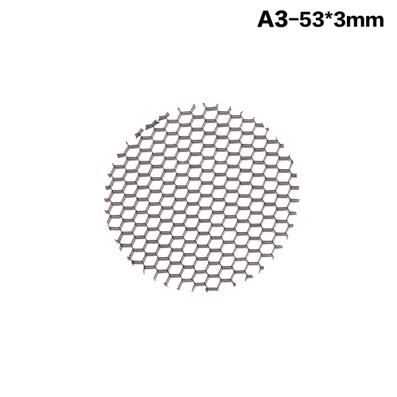 LED Honeycomb Grid Anti-Glare Light Shade Cover 8cm | Nixie