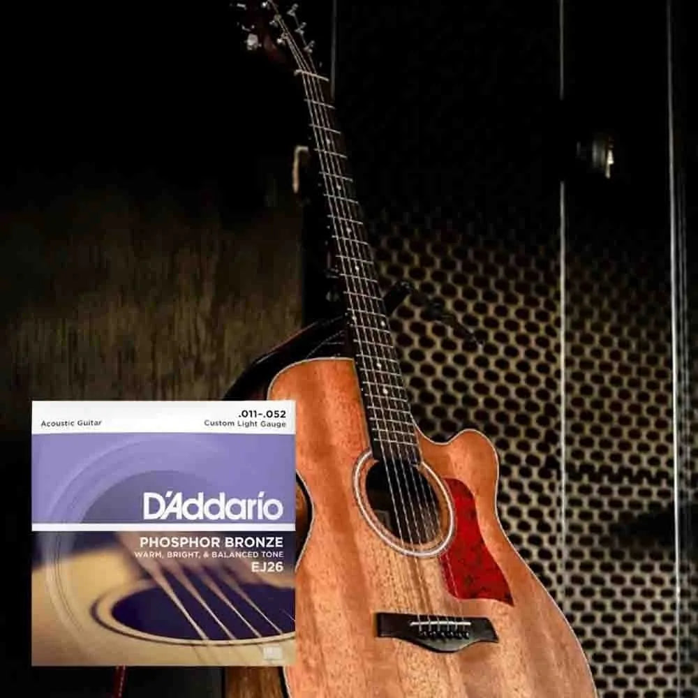 D'Addario EJ26 Phosphor Bronze Acoustic Guitar Strings 11-52