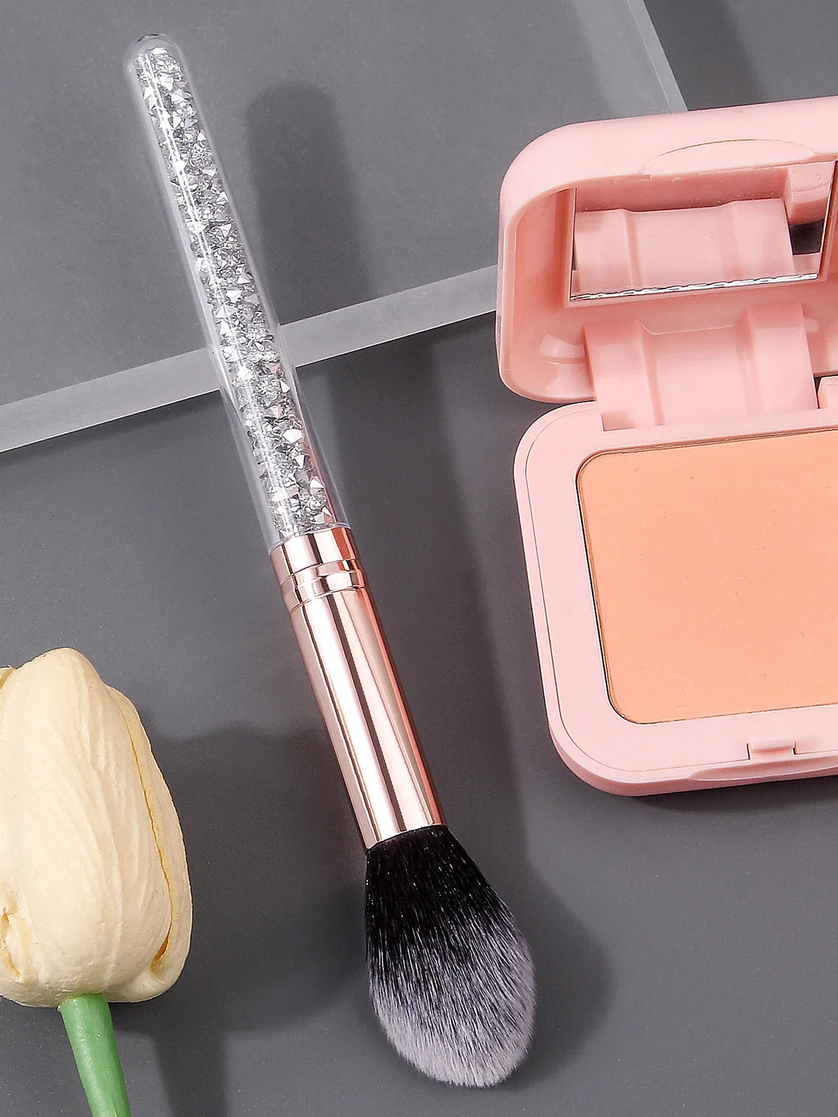 Diamond Handle Makeup Brush – Blush, Highlighter & Contour