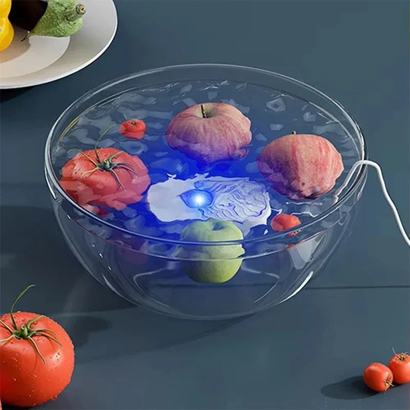 Ultrasonic Fruit & Vegetable Cleaner | NOCCLILI Mini Bubble Washer