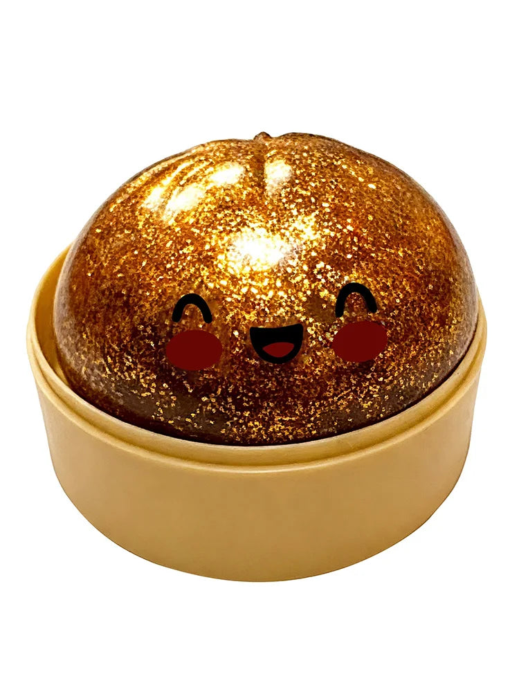 Steamer Bun Squishy Slow Rising Squeeze Toy | Desk Ornament
