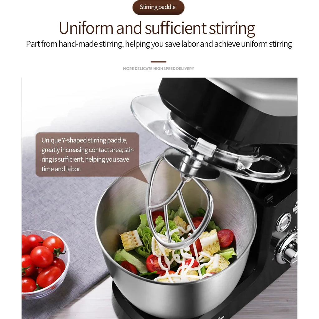 1500W Multifunction Stand Mixer – Dough Kneading Machine
