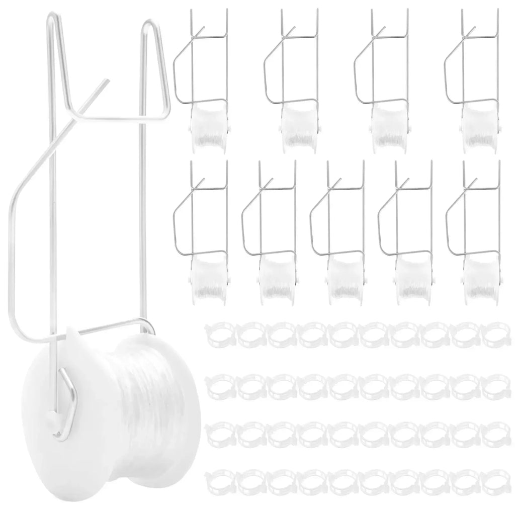 10-Pack Tomato Trellis Roller Hooks – Greenhouse Vine Support