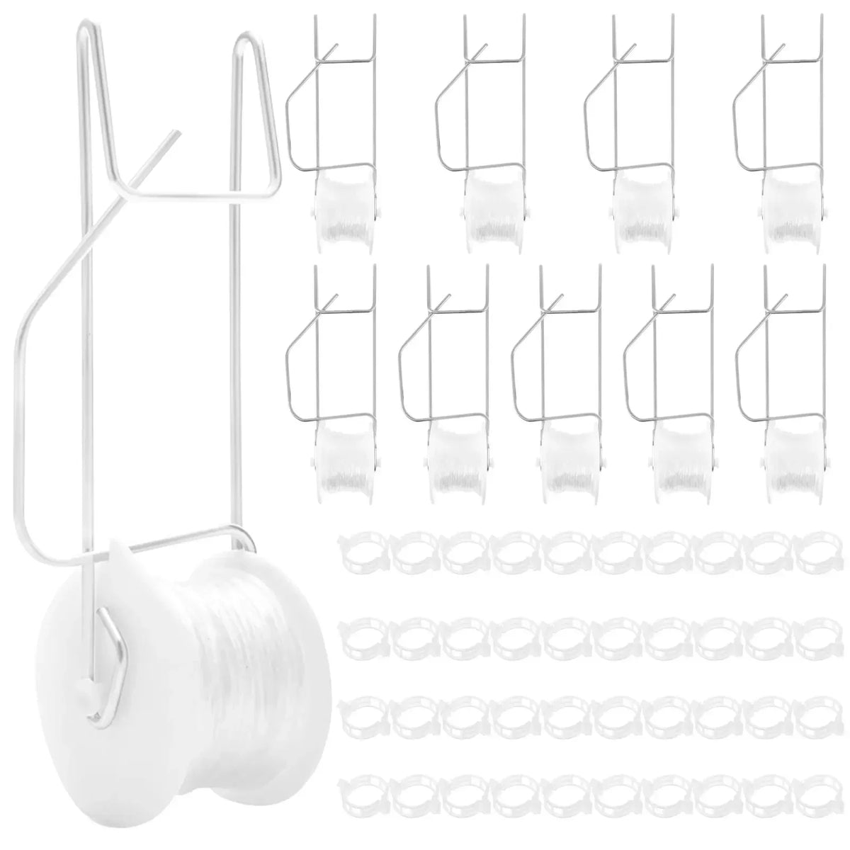 10-Pack Tomato Trellis Roller Hooks – Greenhouse Vine Support