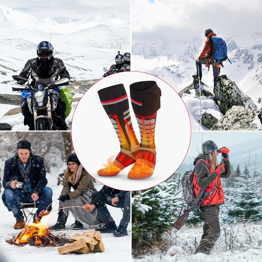 KEMITOUR Electric Heated Socks – Forefoot Warming, Men & Women