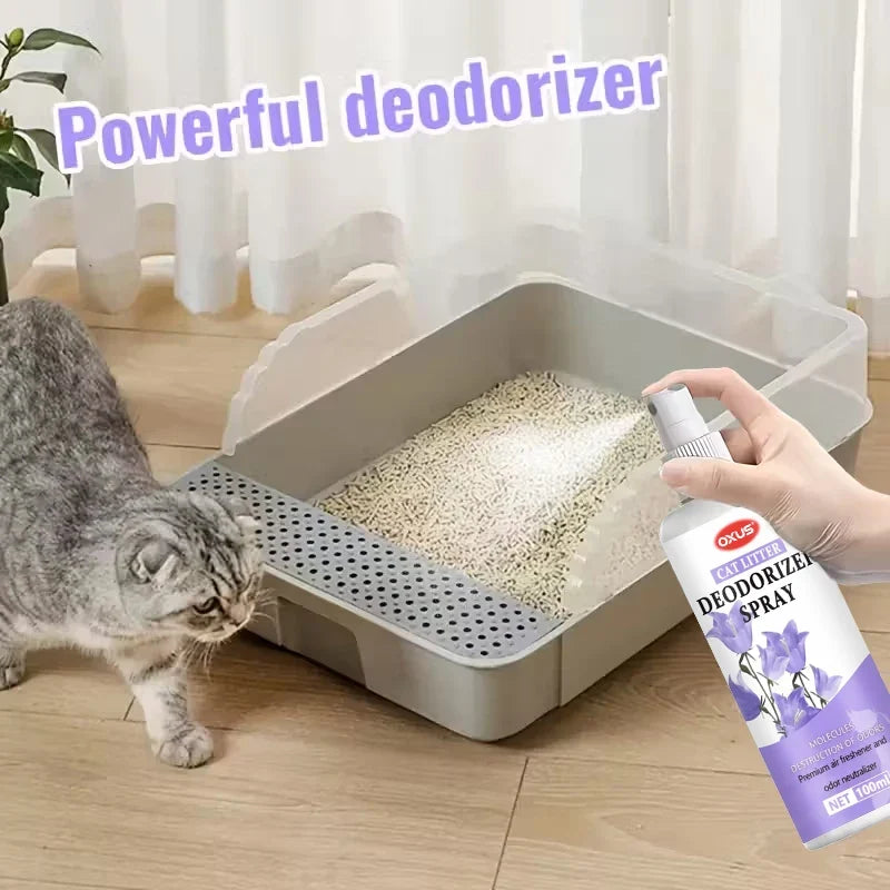 Pet Deodorizing Spray Dogs & Cats – Long-Lasting Fresh 100ml