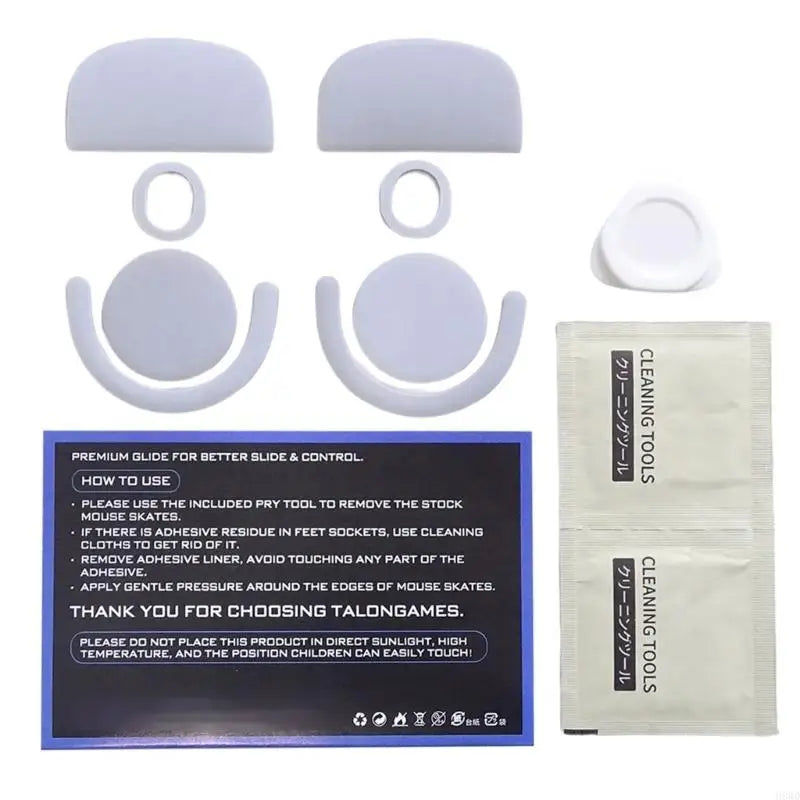 PTFE Mouse Skates for GPROX Superlight – Curved Anti-Slip Glides