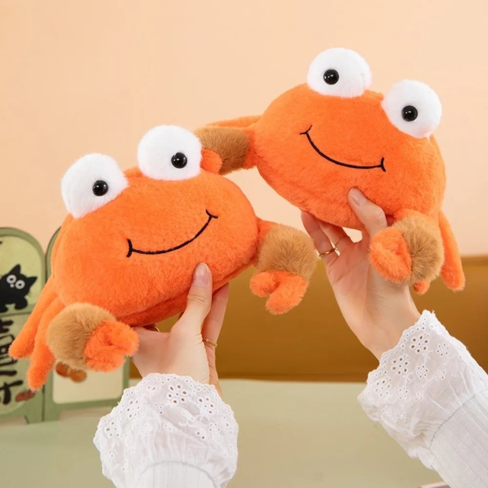 Soft Sea Crab Plush Toy 26cm Fluffy Stuffed Animal Doll