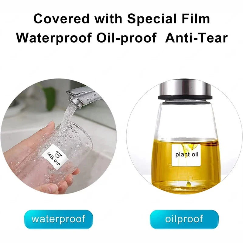 Niimbot Thermal Label Stickers – Waterproof & Oilproof Refills