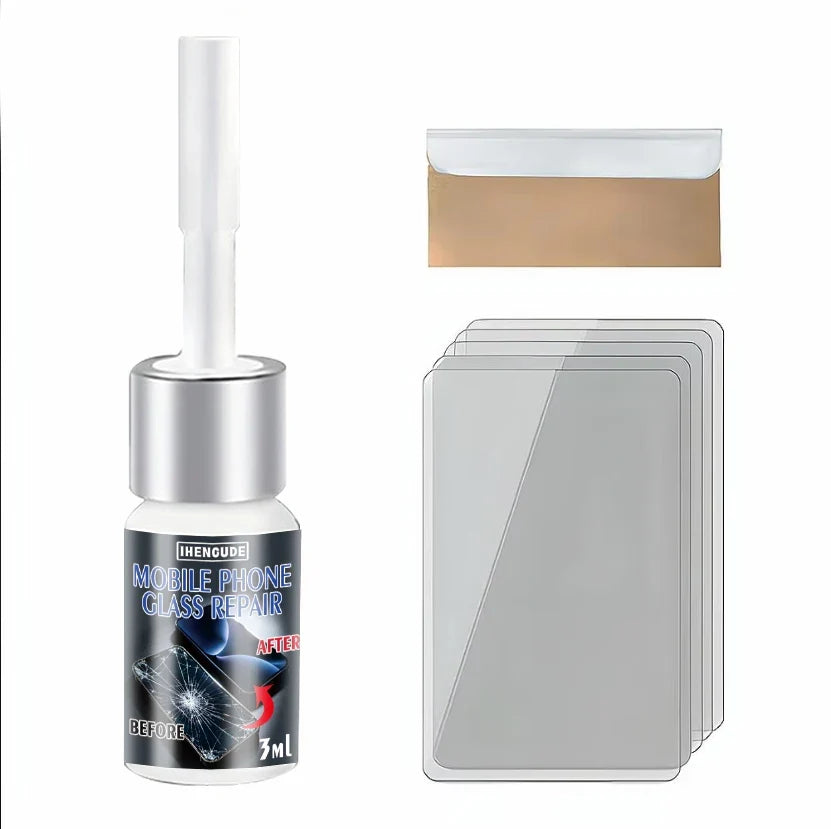 Car Windshield Crack Repair Kit – DIY Auto Glass Restore Tool