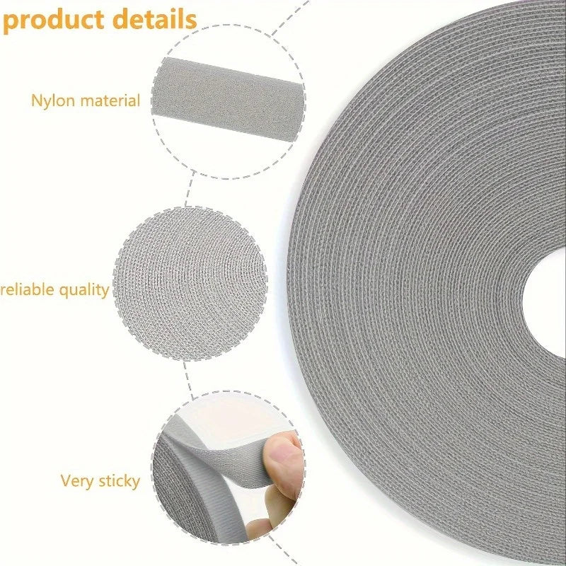 5M Cable Organizer Wire Winder Cord Management Ties Protector