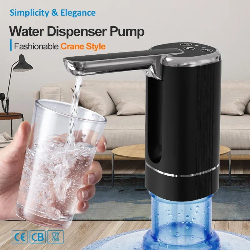 NOCCLILI Foldable USB Electric Water Pump | Gallon Dispenser