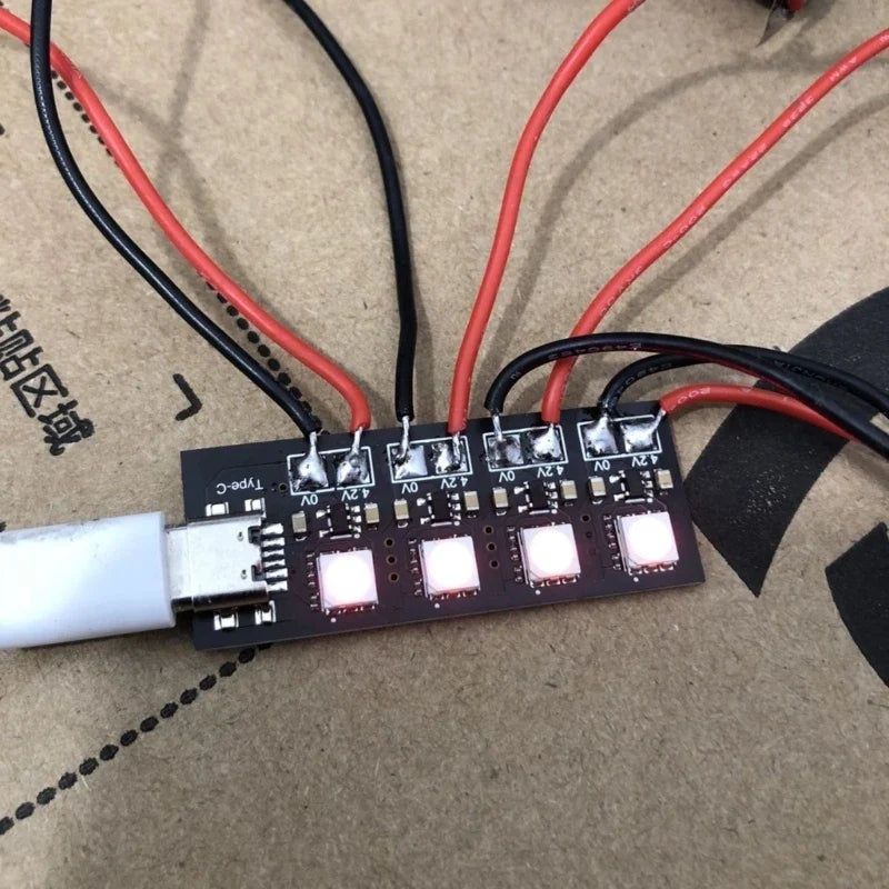 BEYONDSKY 4.2V Battery Charging Board Type-C USB 0.5A – 2 Pack