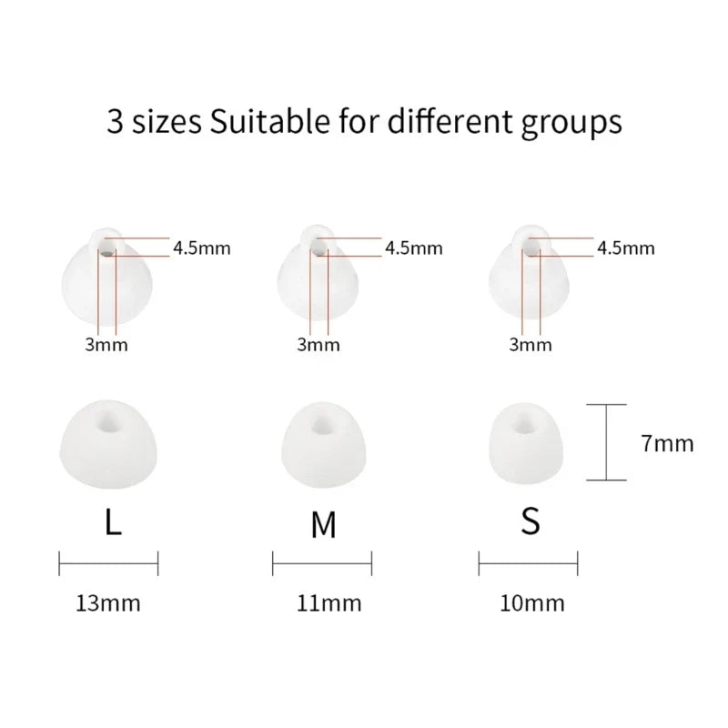 Silicone Ear Tips for Nothing Ear 2 & Ear 1 – 6-Pack
