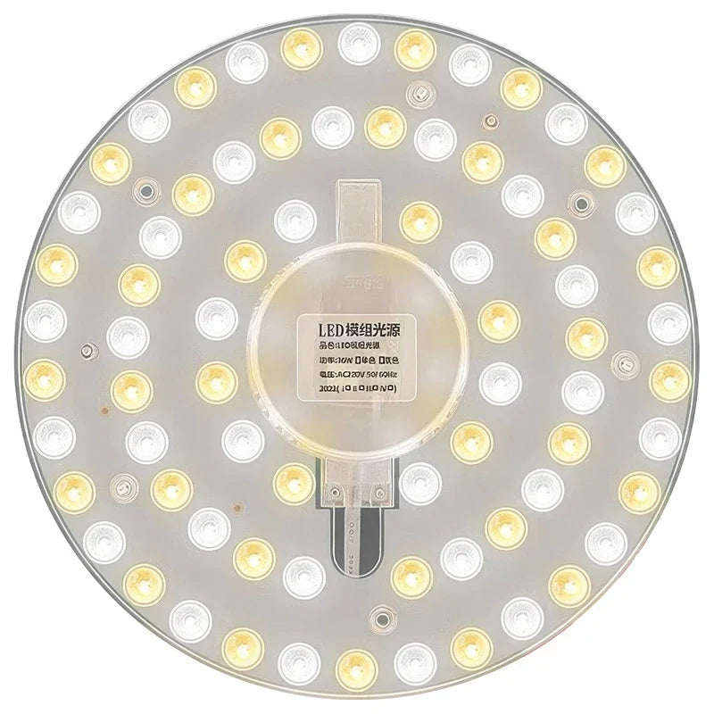 LED Round Magnetic Panel Ceiling Lamp 12W–72W | AC220V
