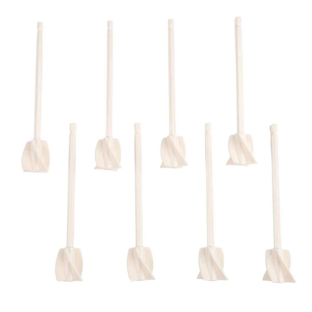 DAZZLEEX 8-Piece Epoxy Resin Mixer Drill Bits | Paint Mixing Rod
